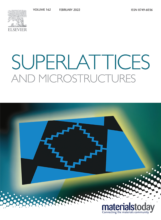 Go to journal home page - Superlattices and Microstructures